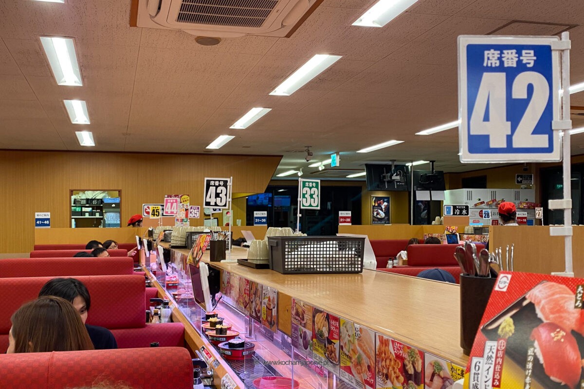 kaiten sushi wnetrze