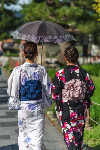 yukata i higasa